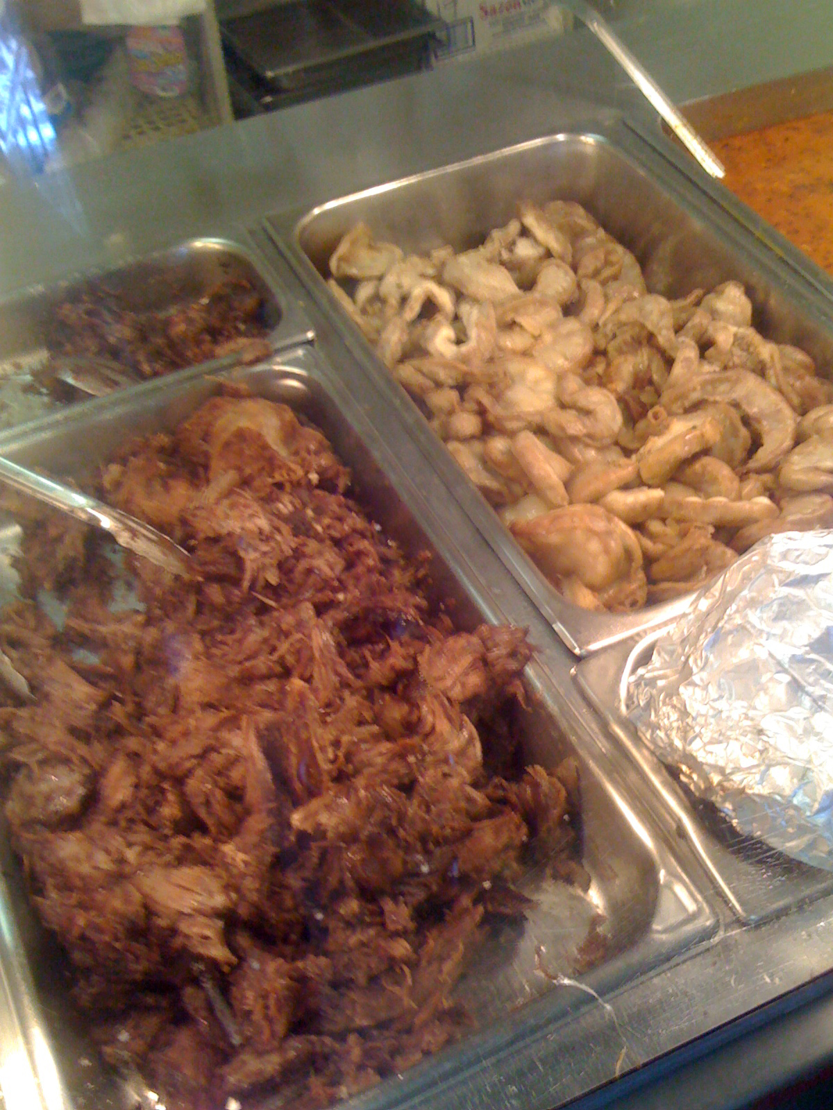 Matamoros Meat Market 4 Sharks patrol these waters.